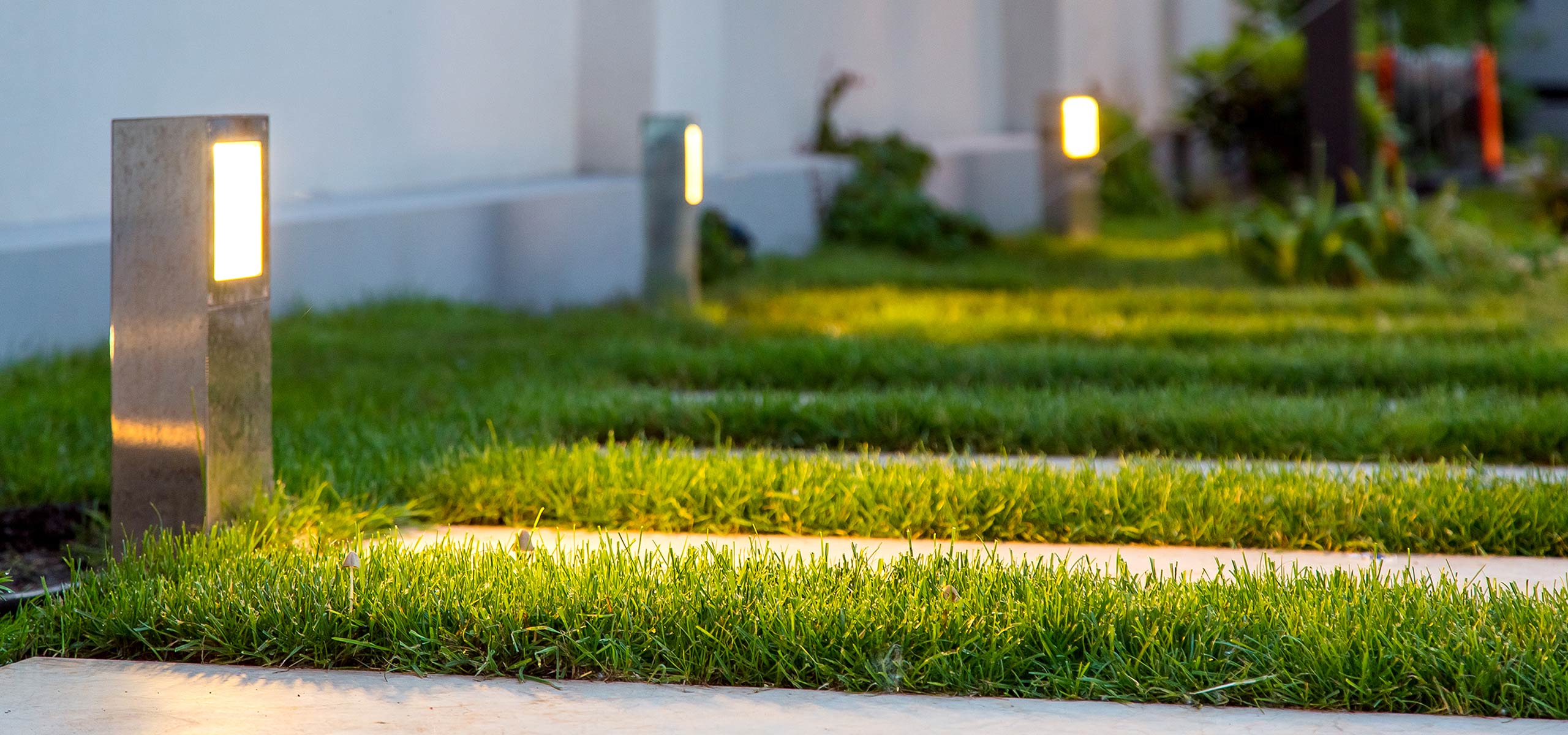 Beleuchtung im Garten